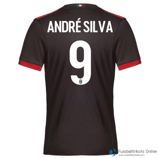 AC Milan Trikot Ausweich Andre Silva 2017-18 Fussballtrikots Günstig